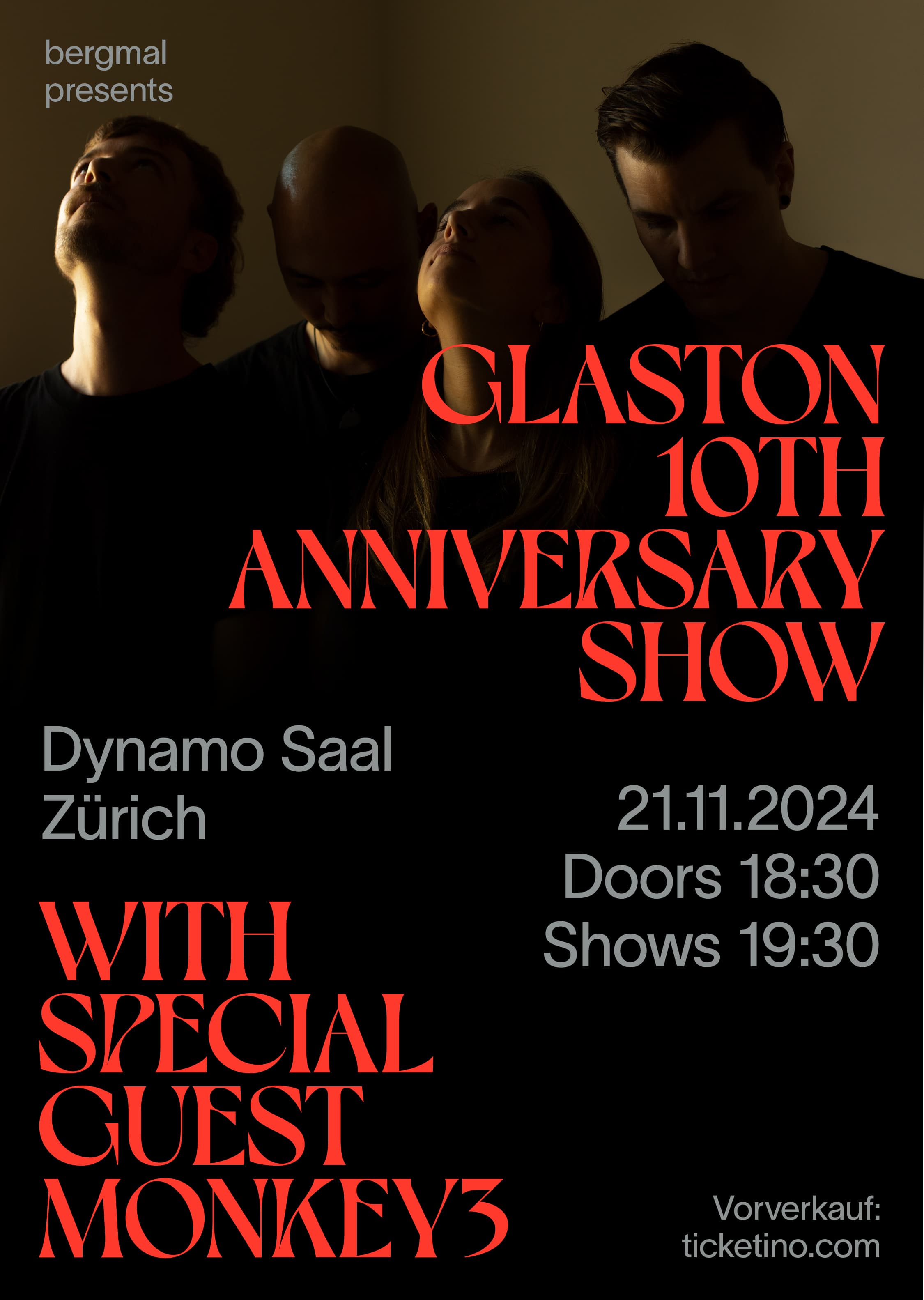 bergmal presents: glaston & MONKEY3