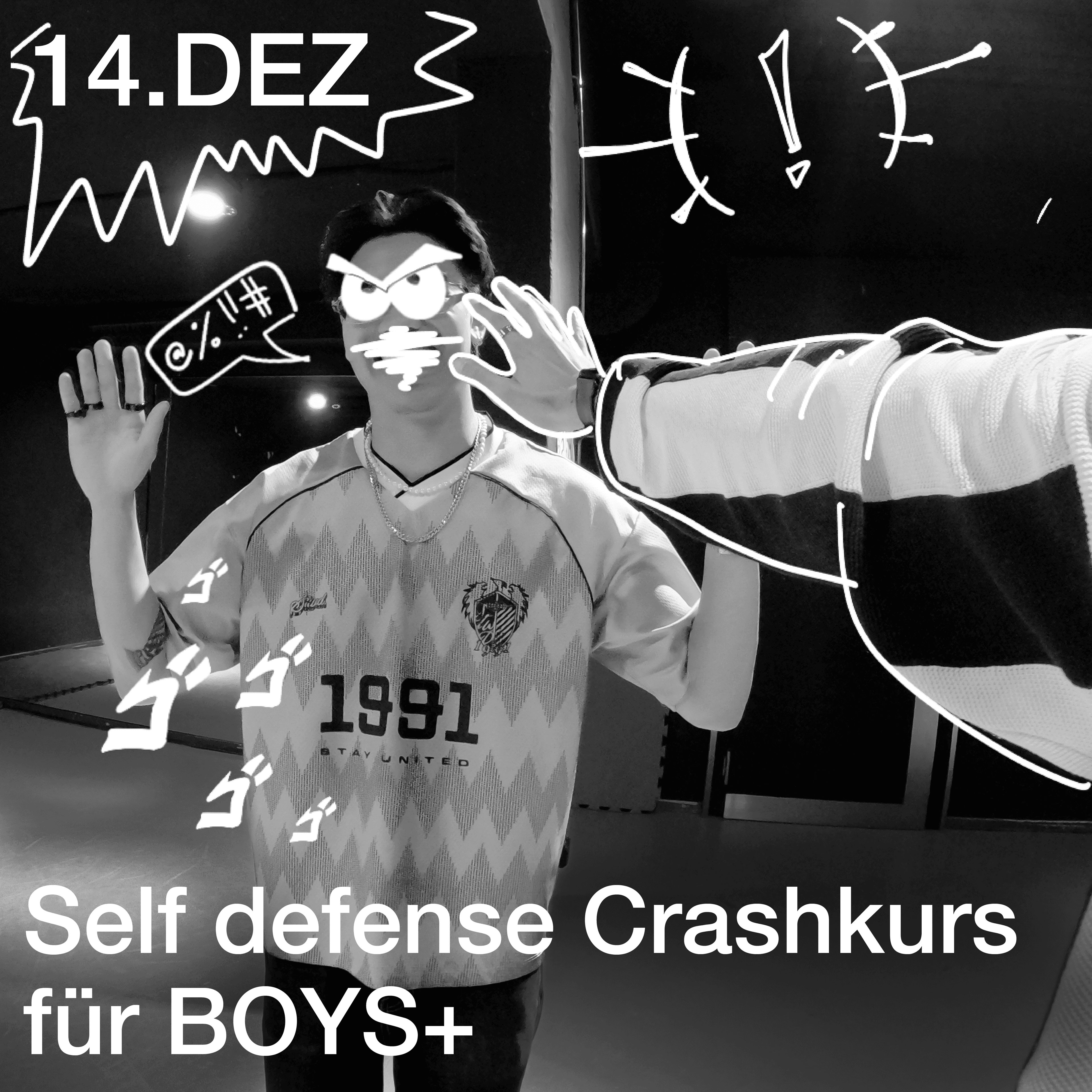 Self defense Crashkurs für BOYS+ 