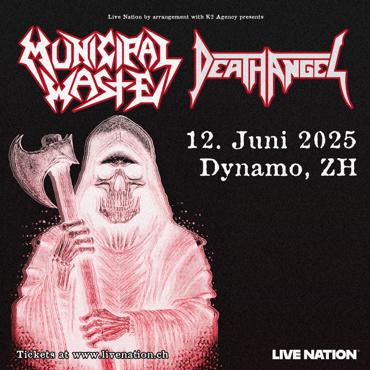 MUNICIPAL WASTE & DEATH ANGEL