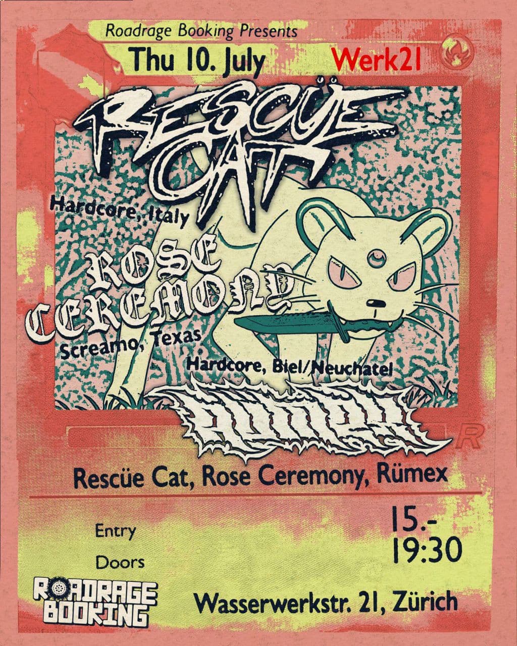 RESCÜE CAT / ROSE CEREMONY / RÜMEX