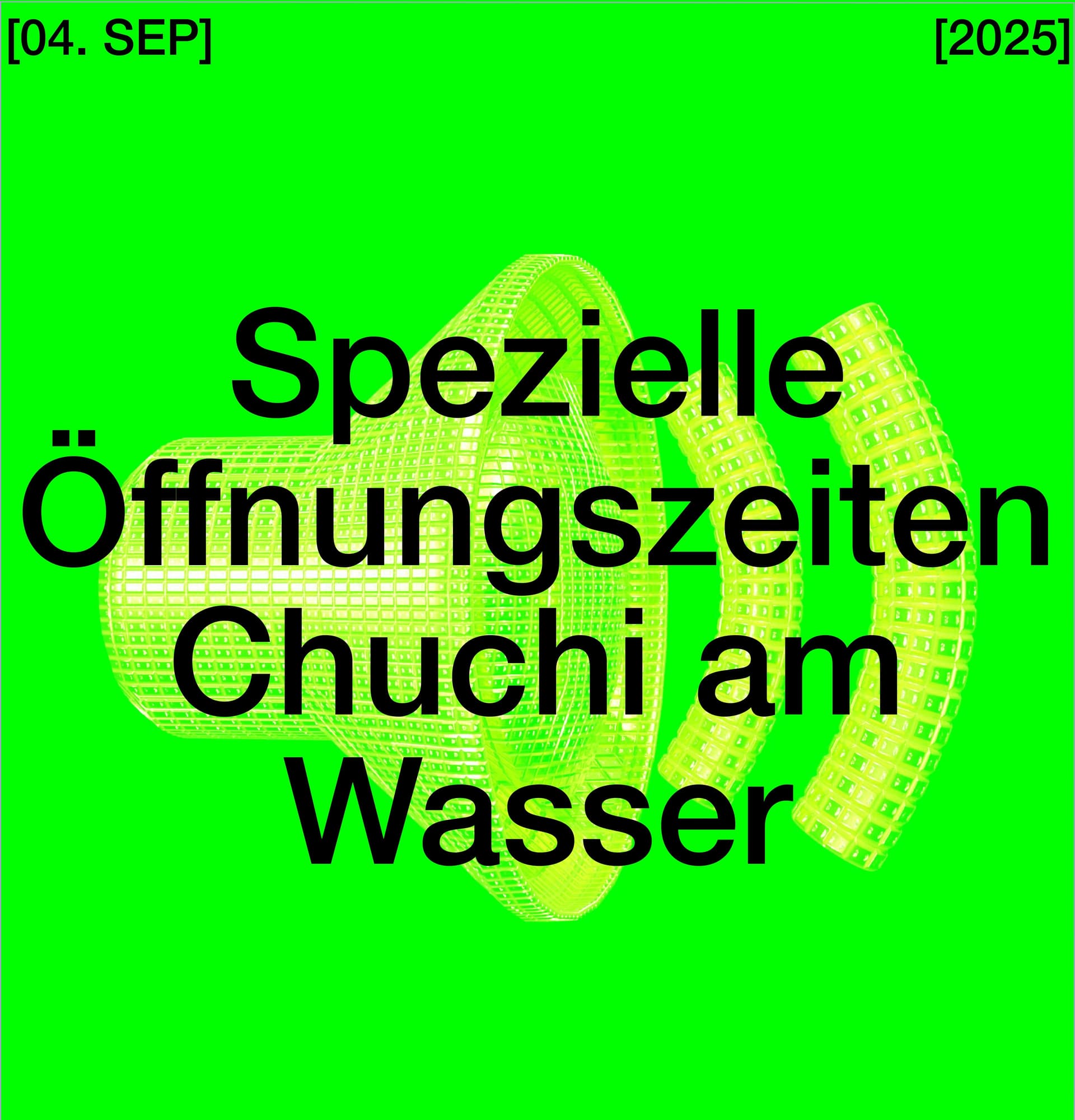Spezielle Öffnungszeiten 4.9.