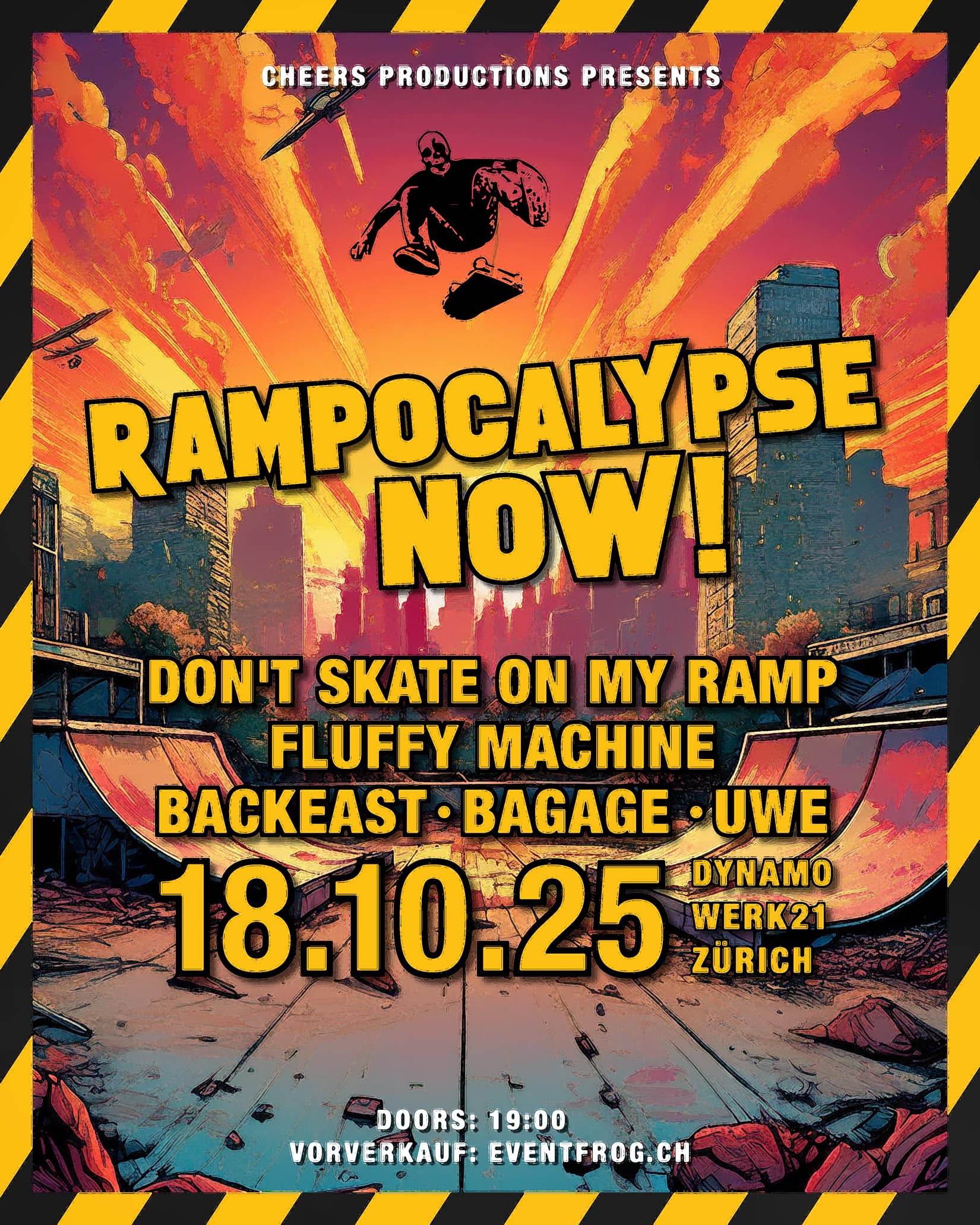 Don't Skate on my Ramp / Fluffy Machine / Back East / Bagage / UWE