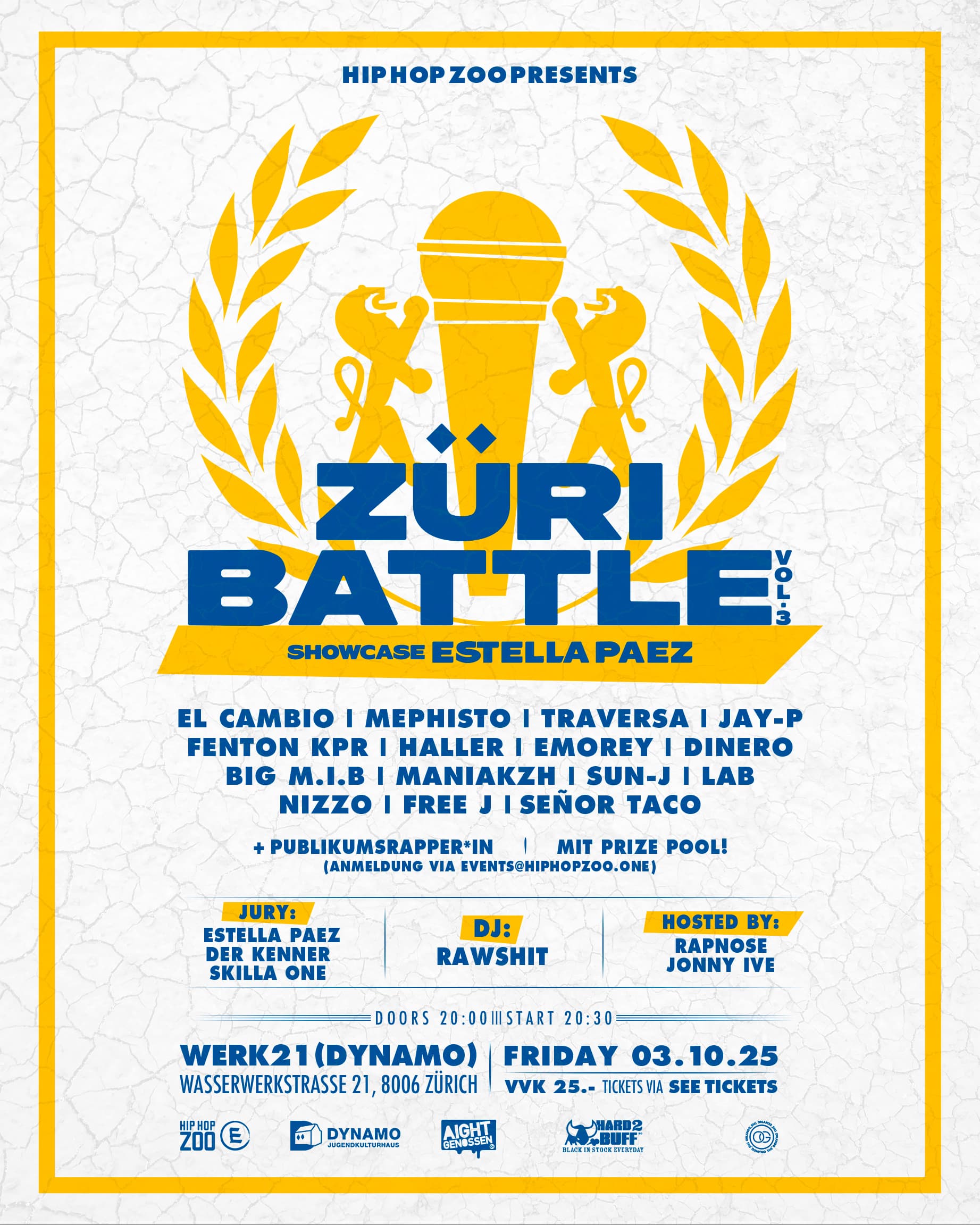 ZÜRI BATTLE Vol. 3 (2025) feat. ESTELLA PAEZ