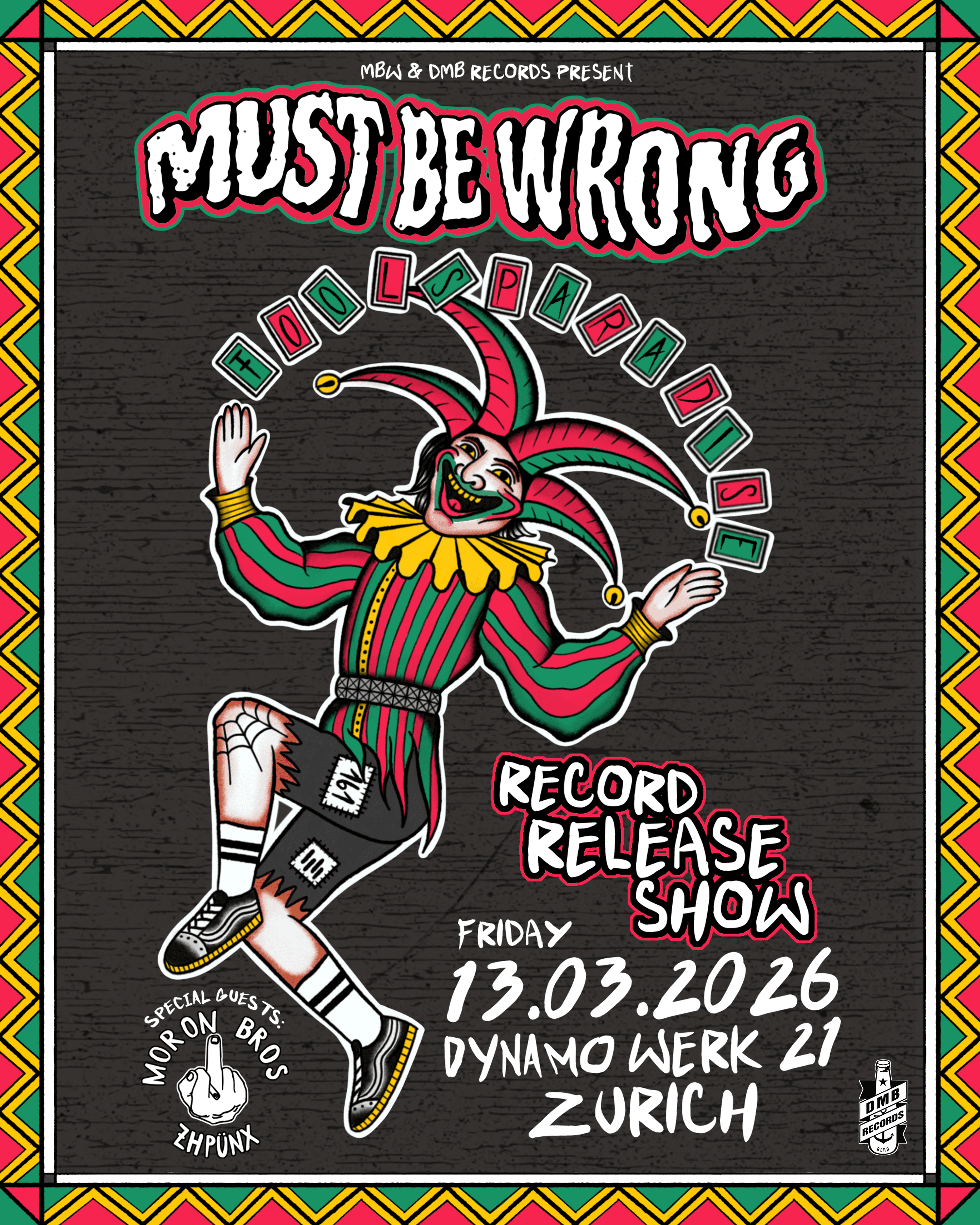 Must Be Wrong - Plattentaufe