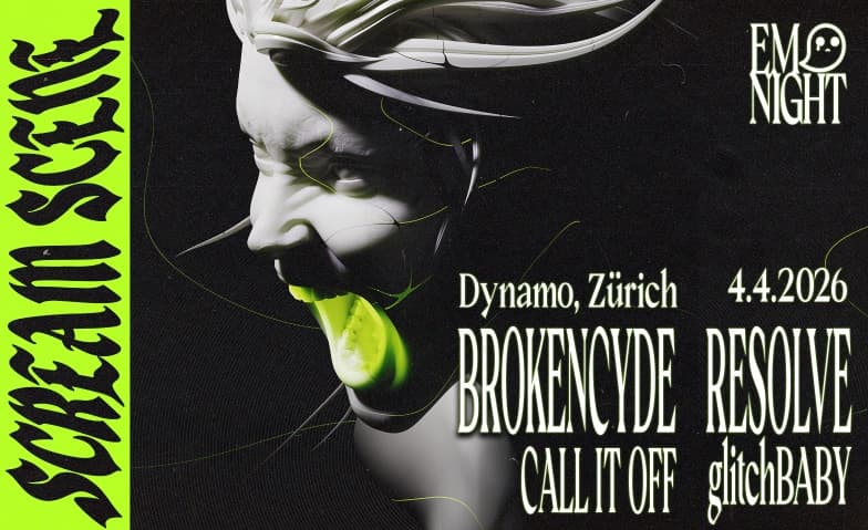 EMO NIGHT - SCREAM SCENE - BROKENCYDE, RESOLVE, CALL IT OFF, glitchBABY