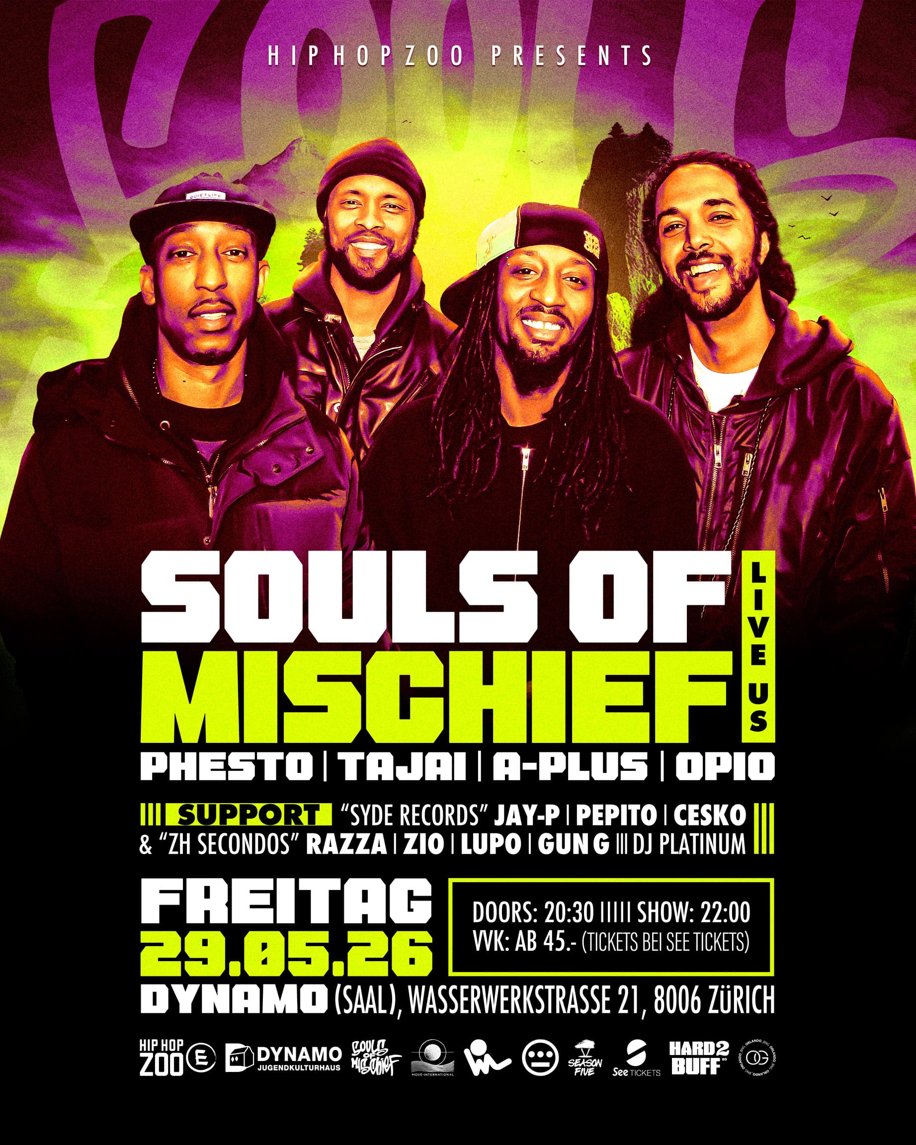 SOULS OF MISCHIEF (US) live