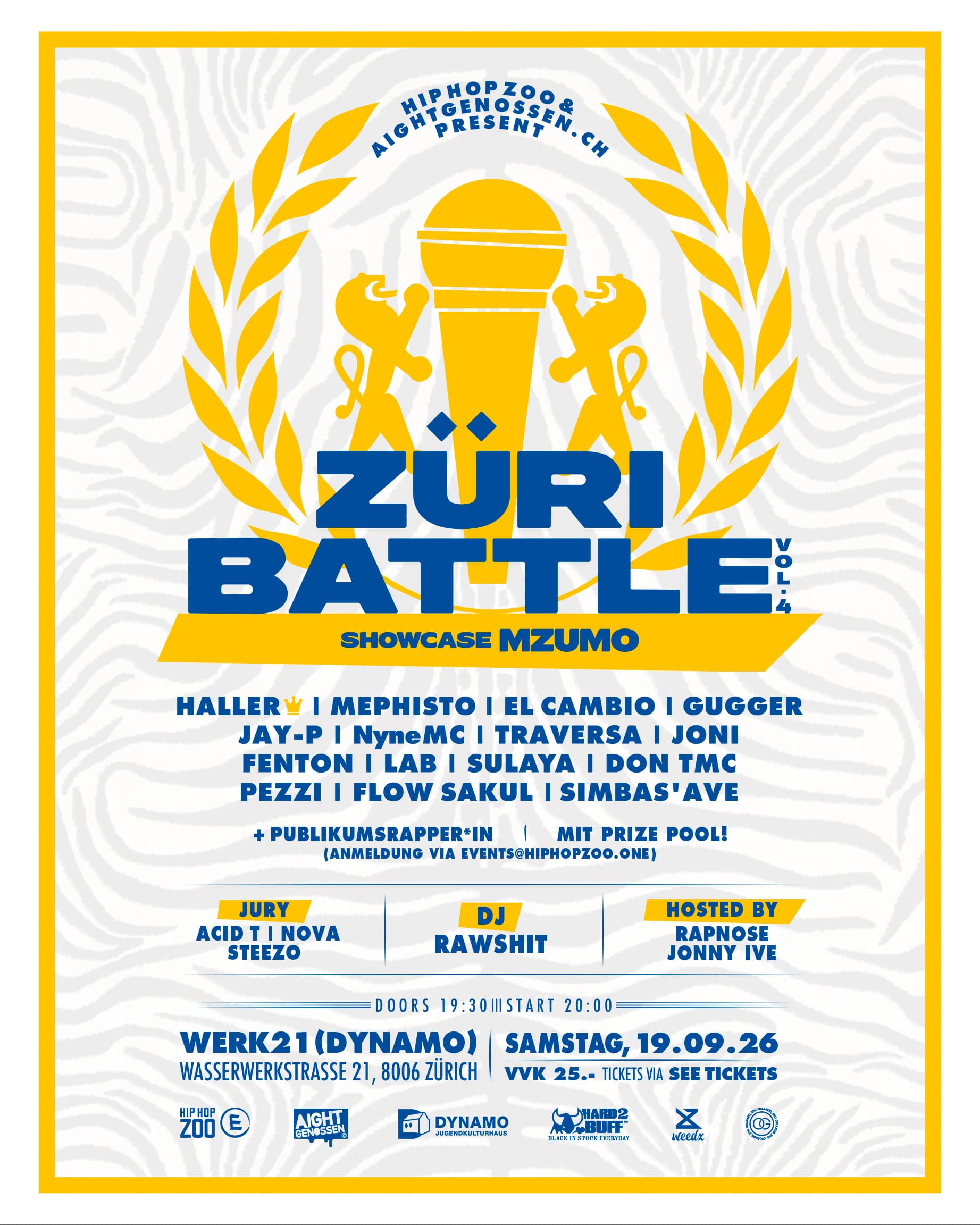 ZÜRI BATTLE Vol. 4 (Rap Battle) feat. MzumO