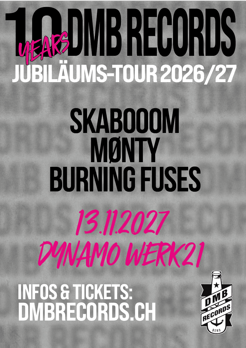 10 Years DMB Records - Skabooom, Monty & Burning Fuses