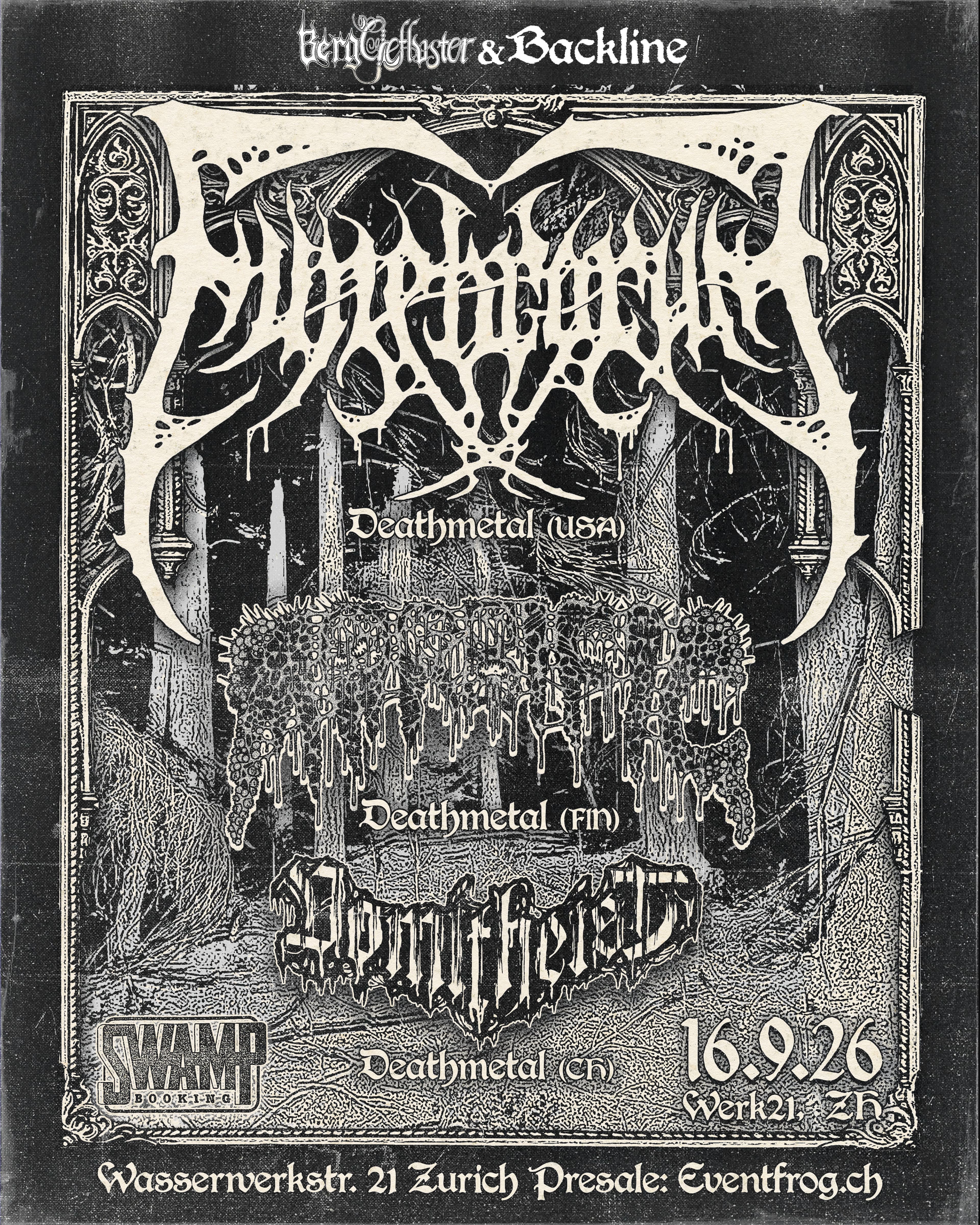 Funegrarum (USA) Morbific (FIN) Vomitheist (CH)