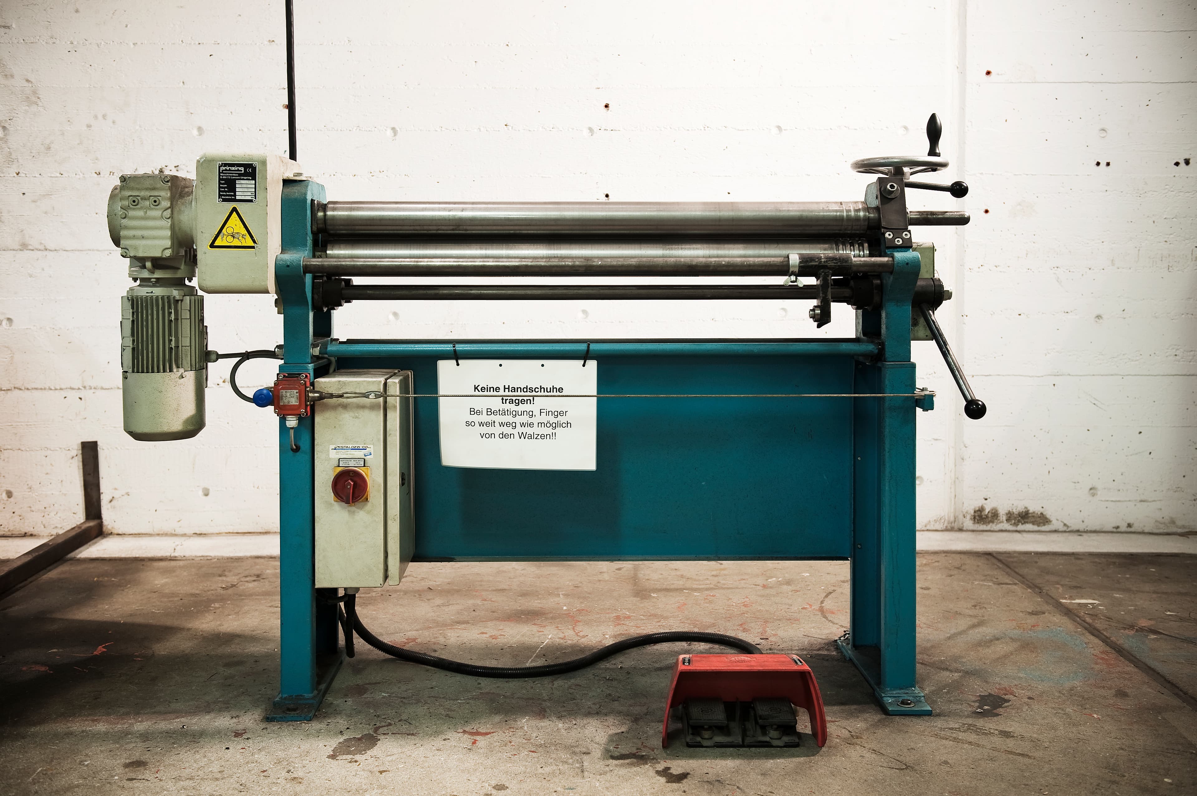 Rundbiegemaschine 3 Walzen